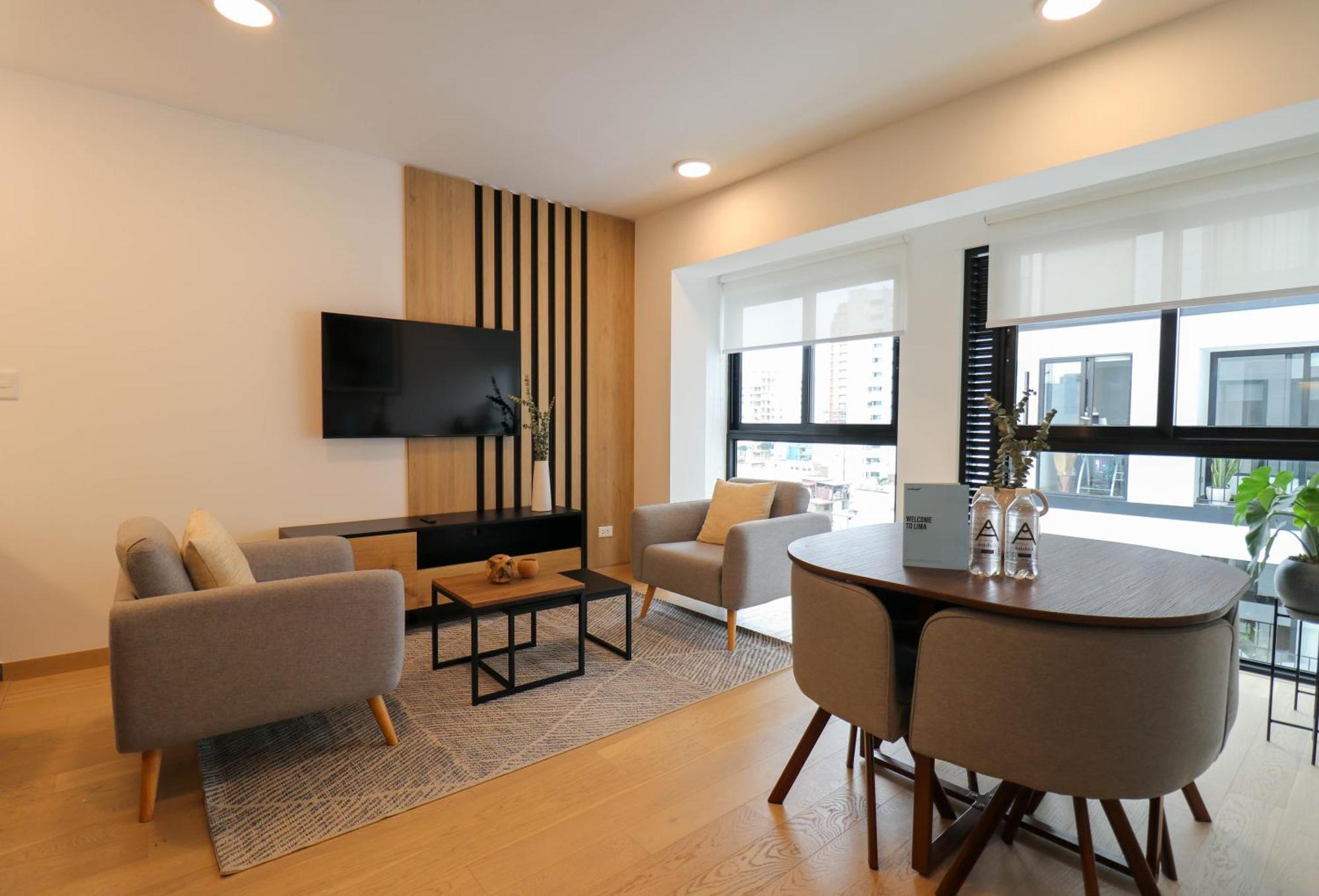 לימה Splendid 1Br Duplex In Miraflores מראה חיצוני תמונה